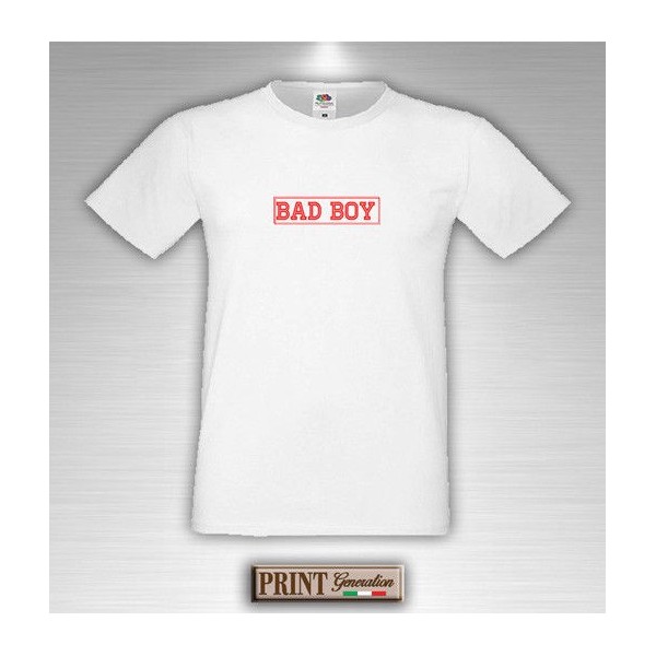 T-Shirt - BAD BOY BAD GIRL - Idea regalo - Coppia San Valentino