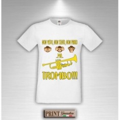 T-Shirt - NON VEDO NON SENTO MA TROMBO - Idea regalo - Frasi divertenti