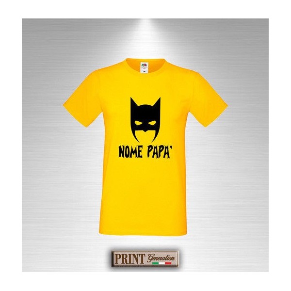 T-Shirt - PAPA' & FIGLIO - Nome Personalizzato - Idea regalo - Coppia