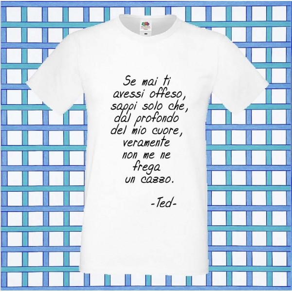 T-Shirt - SE MAI TI AVESSI OFFESO - Idea regalo - Frasi divertenti