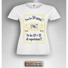 T-Shirt - NON HO QUESTI ANNI - Data personalizzata - Idea regalo - Party - Compleanno