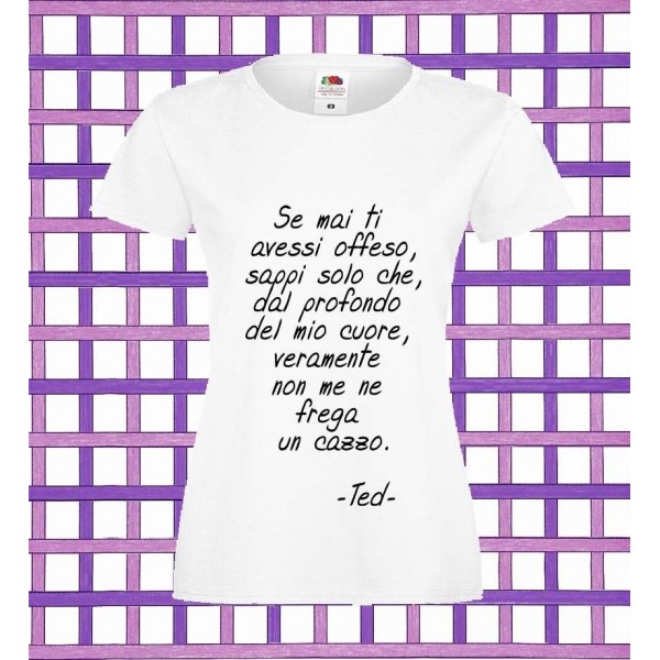 T-Shirt - SE MAI TI AVESSI OFFESO - Idea regalo - Frasi divertenti