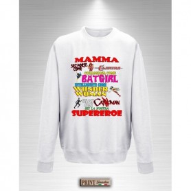 Felpa - MAMMA SUPEREROE - Idea regalo