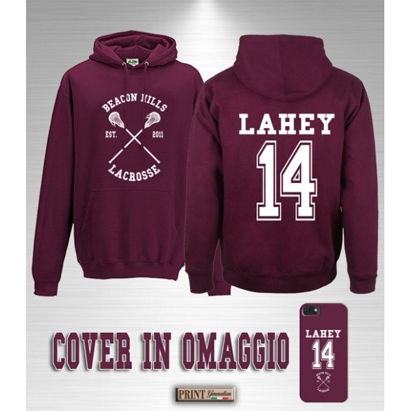 Felpa con cappuccio - BEACON HILLS LACROSSE LAHEY + Cover omaggio - Sport