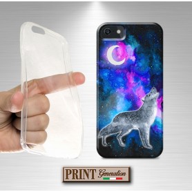 Cover lupo luna Iphone