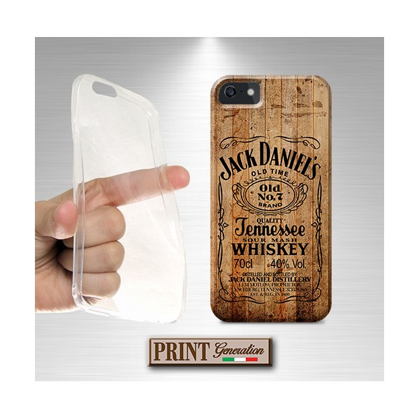 Cover Jack Daniel's effetto legno Asus ZenFone