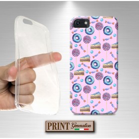 Cover leccalecca blu iPhone