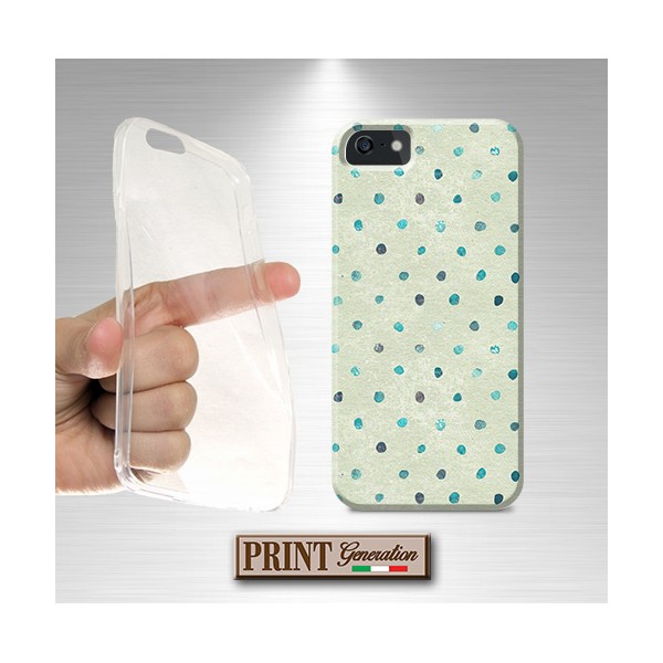 Cover pallini verde tiffany Huawei