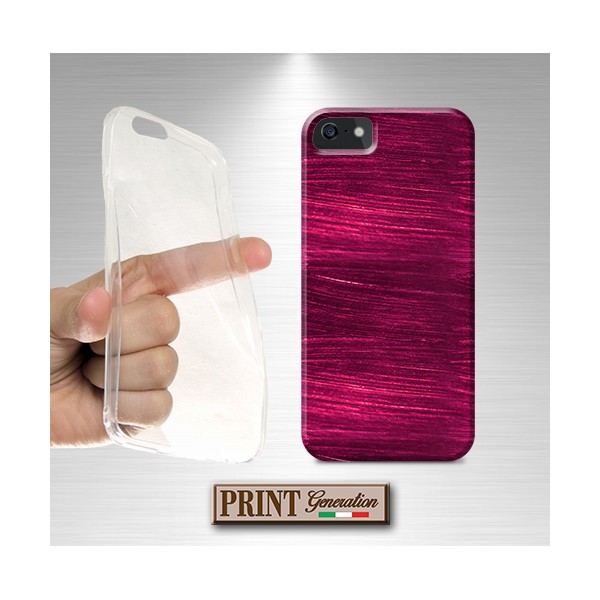 Cover Effetto pittura fucsia Samsung