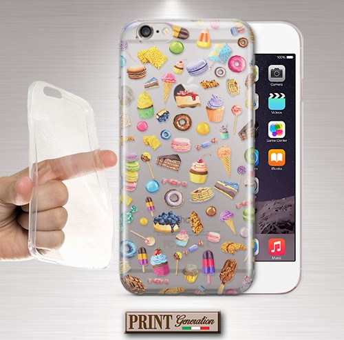 Cover Stickers dolci trasparente Wiko