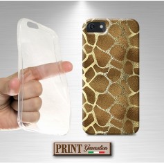 Cover stampata Pitone oro effetto glitter LG