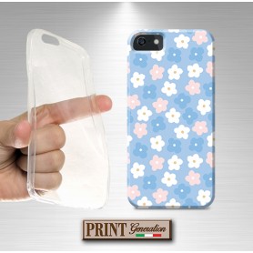 Cover Microfantasia rosa azzurro Samsung