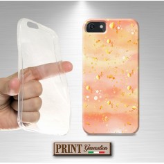 Cover Tramonto schizzi arancio Samsung