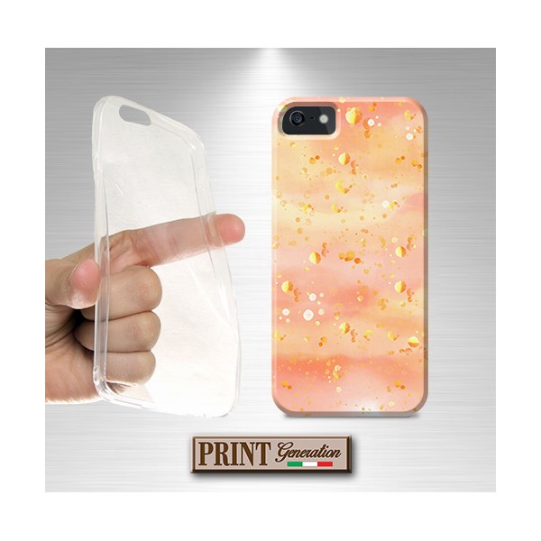 Cover Tramonto schizzi arancio iPhone