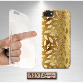 Cover stampata Chic dorato effetto glitter Samsung