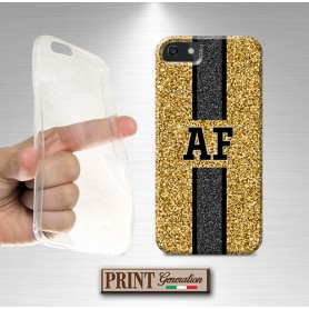 Cover Personalizzata monogramma oro fantastico Samsung