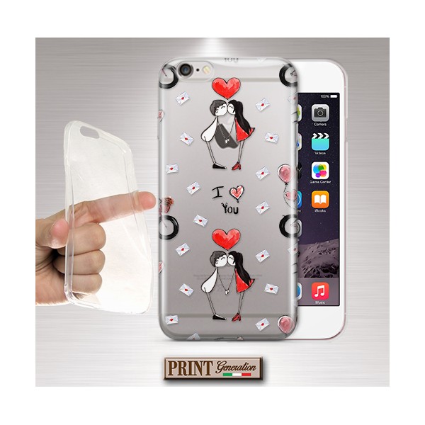 Cover Coppia bacio bici iPhone