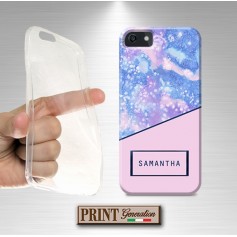 Cover Personalizzata nome bicolore LG