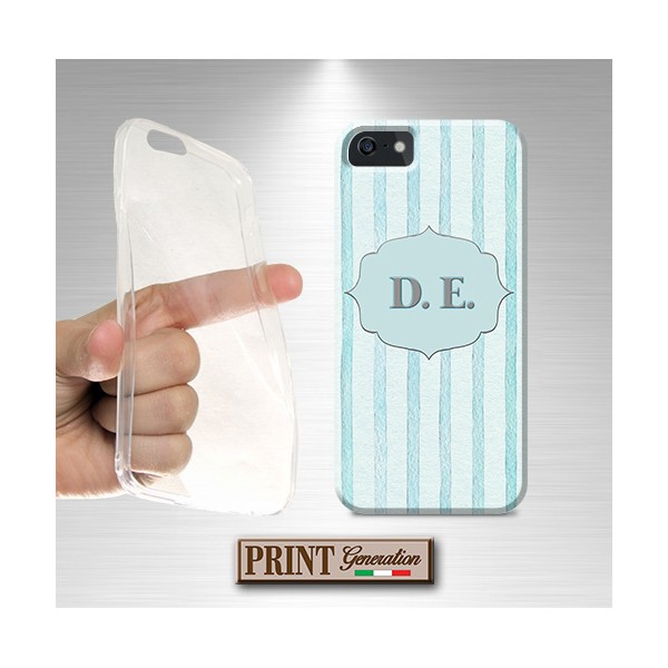 Cover Righe astratte acquerello personalizzato LG