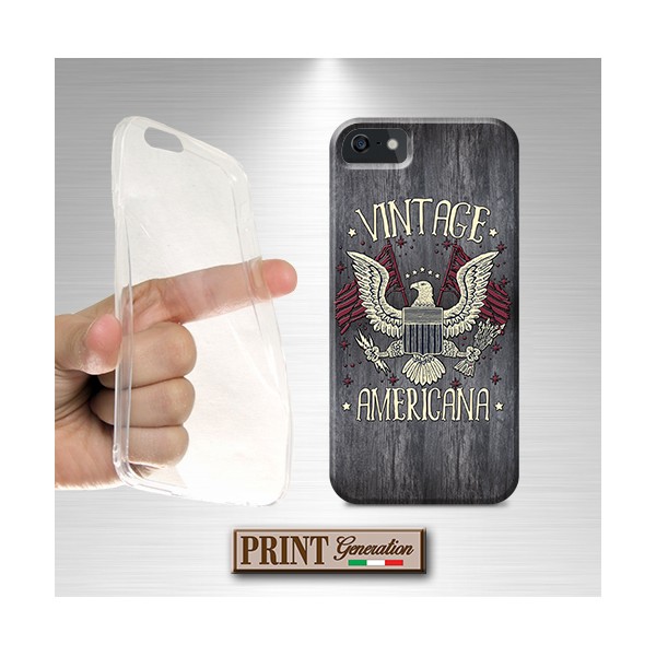 Cover Aquila vintage bandiera iPhone