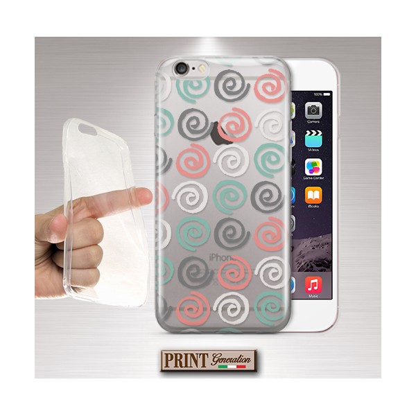 Cover trasparente stickers girella Samsung