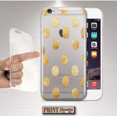 Cover trasparente impronte oro Wiko