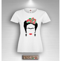 T-Shirt - FRIDA - Silhouette Art - Idea regalo Donna