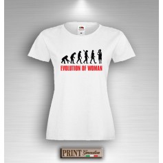 T-Shirt Evoluzione di una donna Idea Regalo Dottoressa Medico