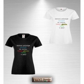 T-Shirt Donna - CERCASI PRINCIPE AZZURRO