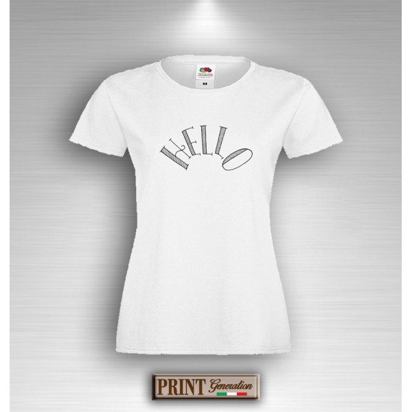 T-Shirt Donna - HELLO 2