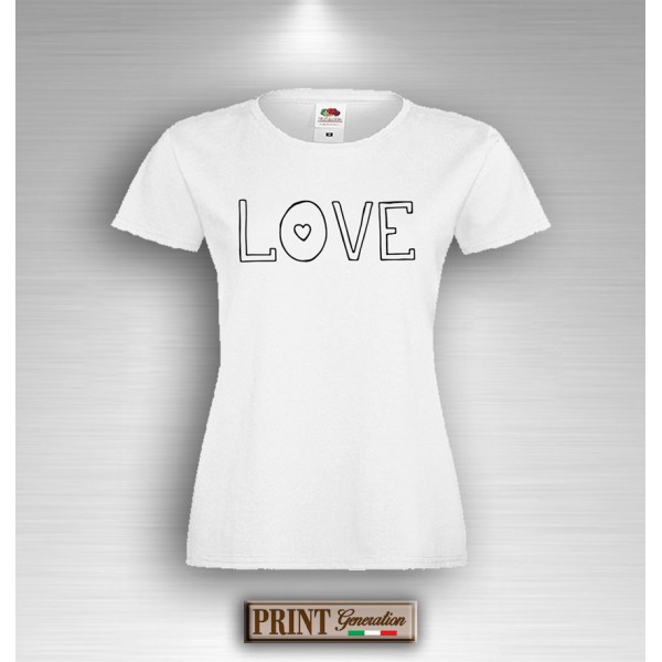 T-Shirt Donna - LOVE