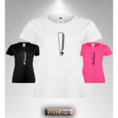 T-Shirt Donna - PUNTO ESCLAMATIVO