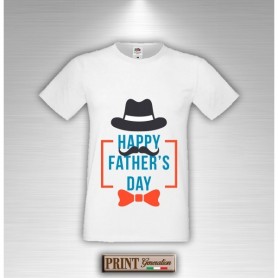 T-Shirt - HAPPY FATHER DAY BAFFI RIQUADRO