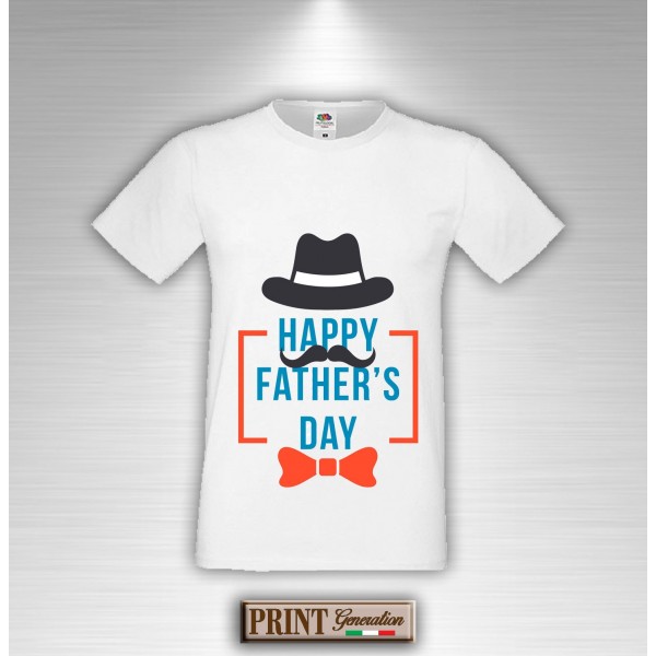 T-Shirt - HAPPY FATHER DAY BAFFI RIQUADRO