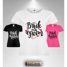 T-Shirt BRIDE AND GROOM