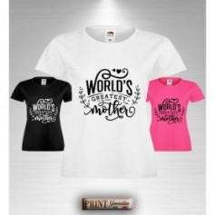 T-Shirt WORDS GREATEST MOTHER