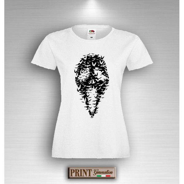 T-Shirt GOST FACE BATS - FACCIA PAUROSA PIPISTRELLI