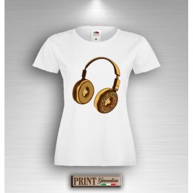 T-Shirt HEADPHONE DONUT - CUFFIE CIAMBELLA