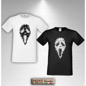 T-Shirt GOST FACE BATS - FACCIA PAUROSA PIPISTRELLI