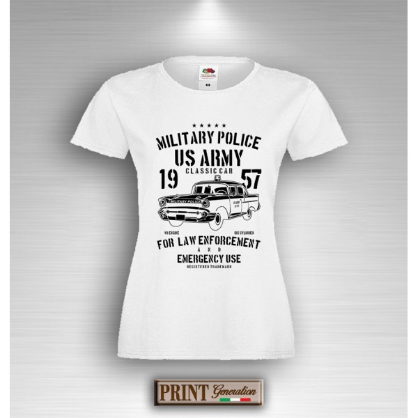 T-Shirt - ARMY CLASSIC CAR - MACCHINA ARMATA