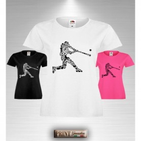 T-Shirt - BASEBALL PLAYER - GIOCATORE BASEBALL