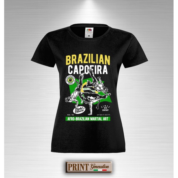 T-Shirt - BRASILIAN CAPOEIRA - CAPOEIRA BRASILIANA