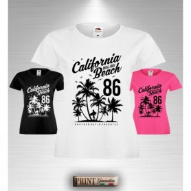 T-Shirt - CALIFORNIA MALIBU BEACH