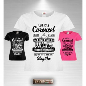 T-Shirt - CAROUSEL - GIOSTRA