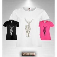 T-Shirt - DEER - CERVO RAMI