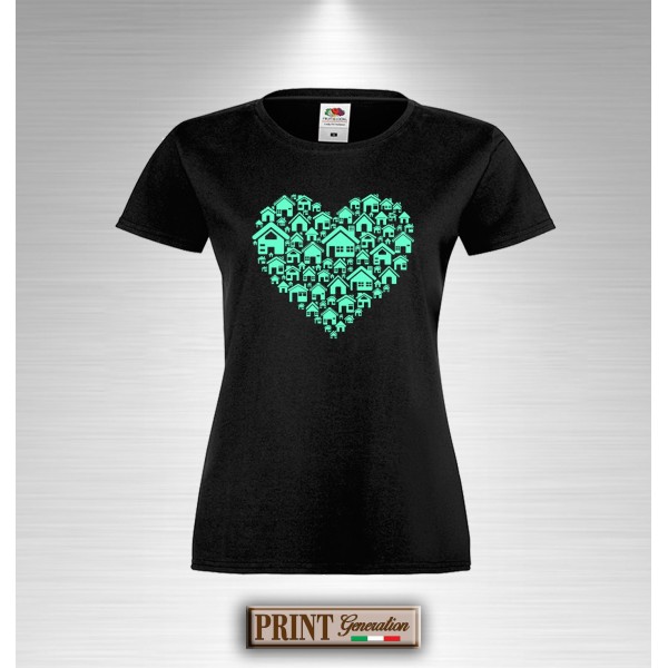 T-Shirt - HOME HEART - CASA CUORE