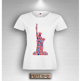 T-Shirt - LIBERTY - STATUA LIBERTÁ