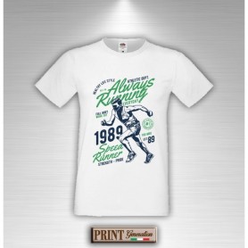 T-Shirt - ALWAYS RUNNING - CORRERE SEMPRE