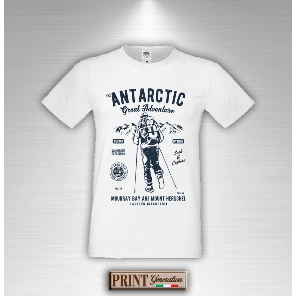 T-Shirt - ANTARTIC ADVENTURE  AVVENTURA ANTARTICA