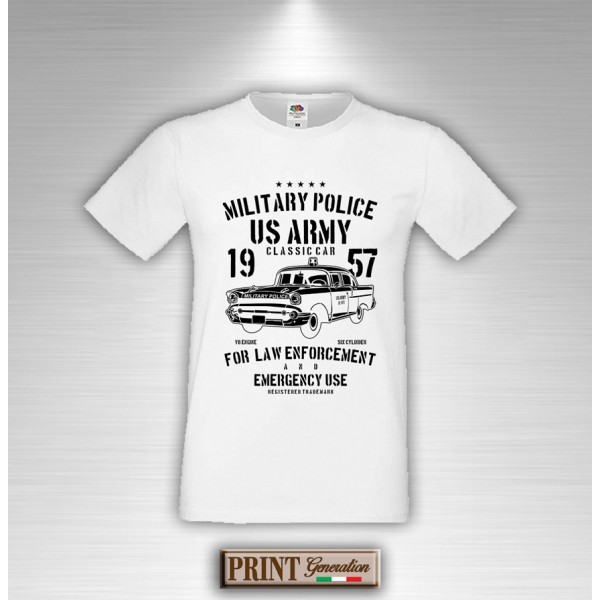 T-Shirt - ARMY CLASSIC CAR - MACCHINA ARMATA